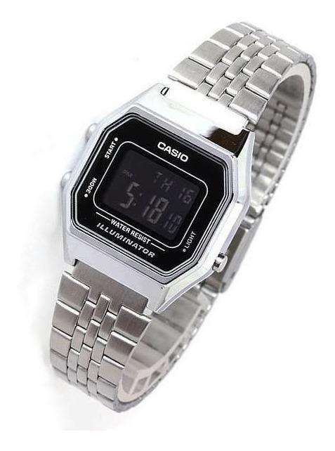 Casio LA680WA-1BDF Silver Stainless Watch for Women-Watch Portal Philippines