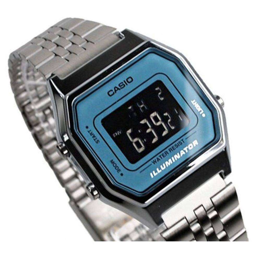 Casio LA680WA-2BDF Silver Stainless Watch for Women-Watch Portal Philippines