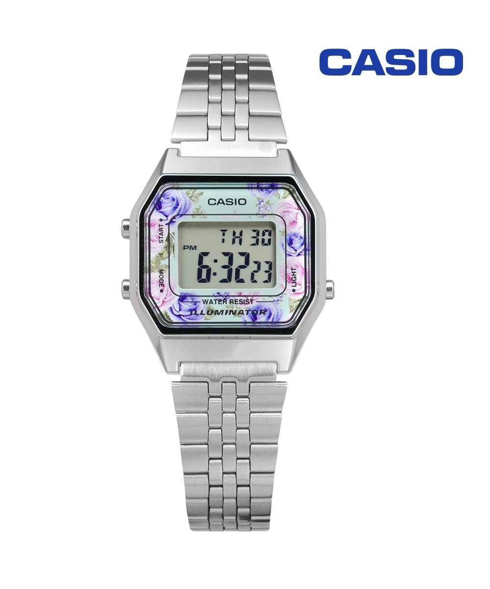 Casio LA680WA-2CDF Silver Stainless Watch for Women-Watch Portal Philippines