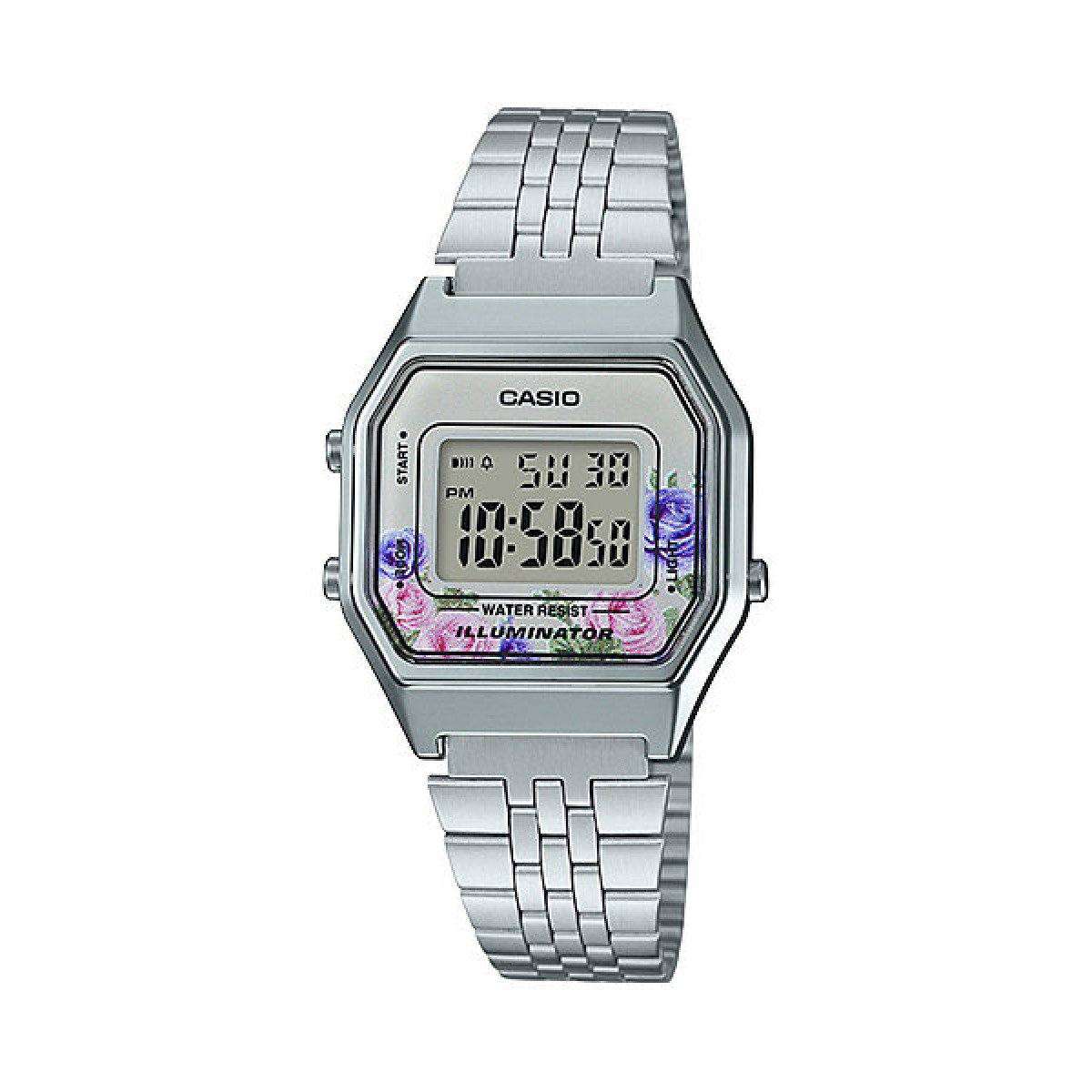 Casio LA680WA-4C Silver Stainless Watch for Women-Watch Portal Philippines