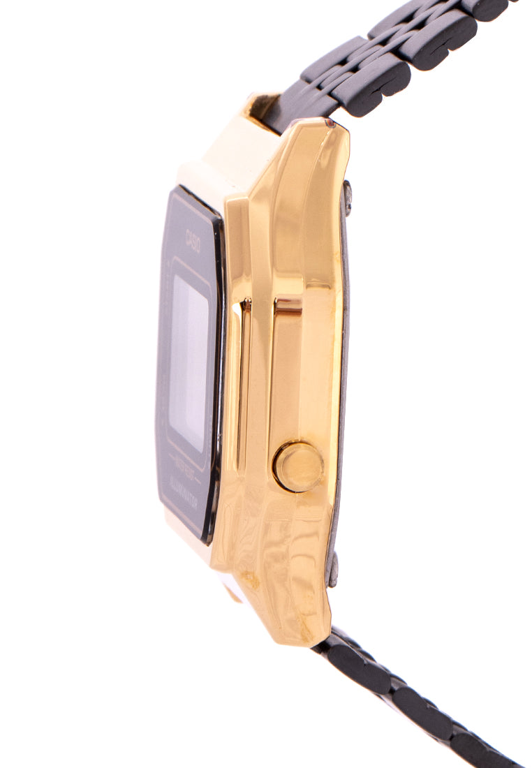 Casio LA680WEGB-1A Digital Stainless Steel Strap Watch For Women-Watch Portal Philippines