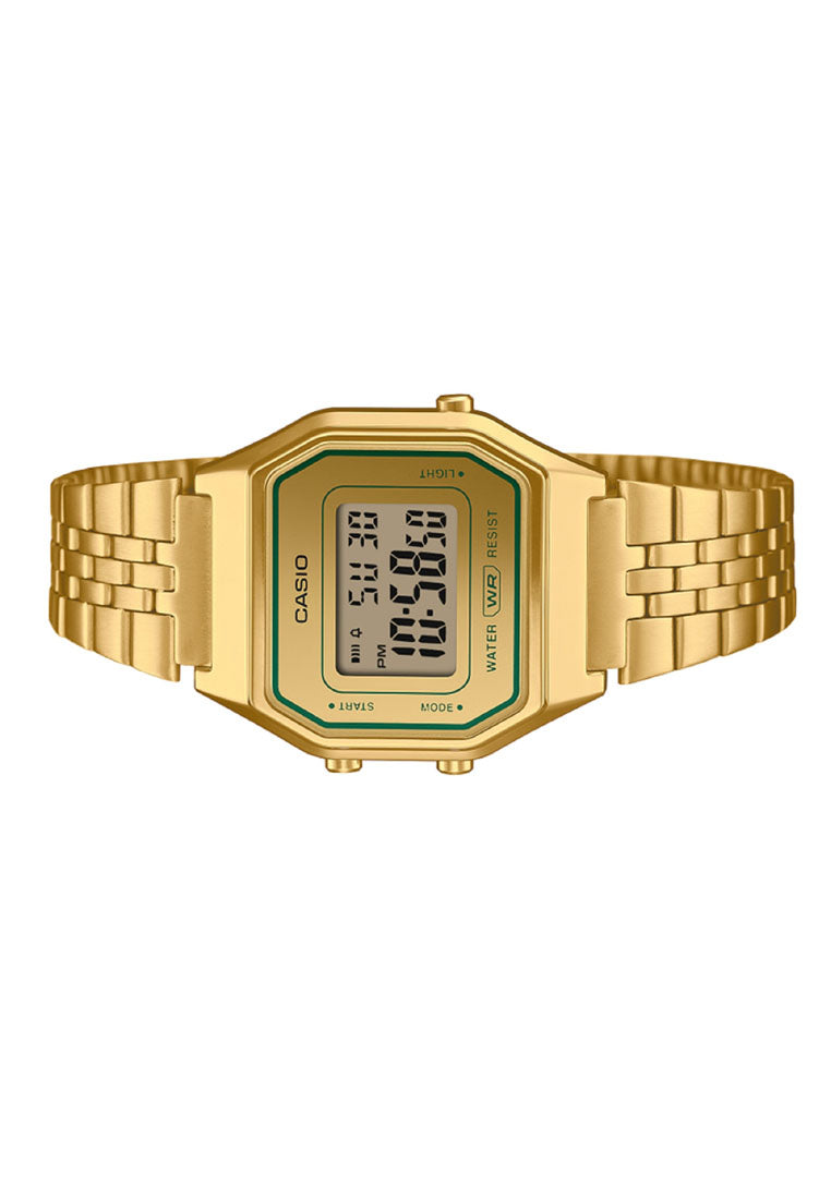 Casio LA680WEGV-9A Digital Stainless Steel Strap Watch For Women-Watch Portal Philippines