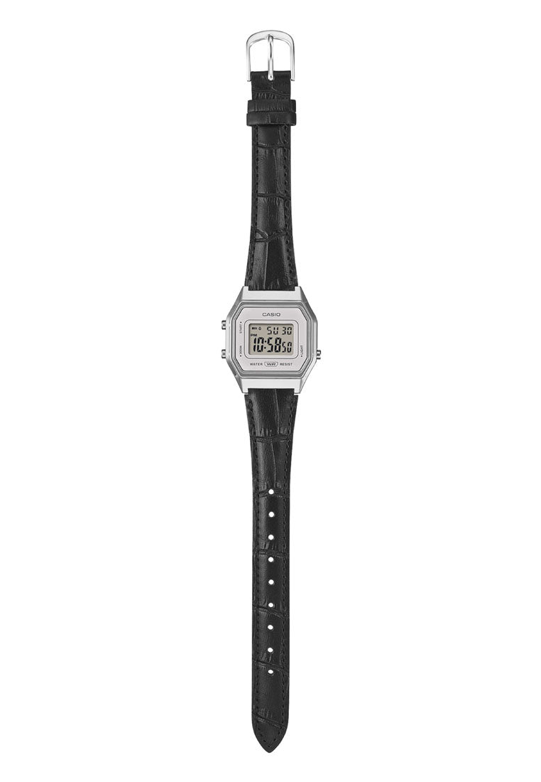 Casio LA680WEL-1DF Digital Leather Strap Watch for Women-Watch Portal Philippines