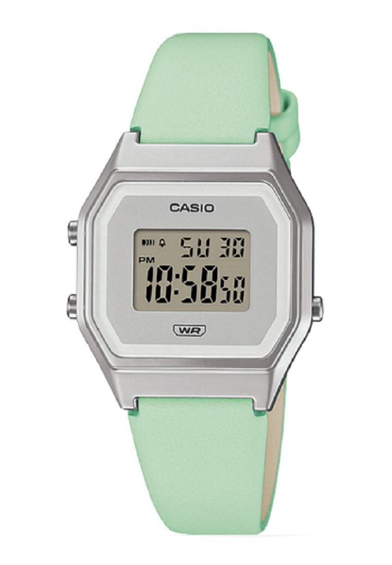 Casio LA680WEL-3DF Digital Leather Strap Watch For Women-Watch Portal Philippines