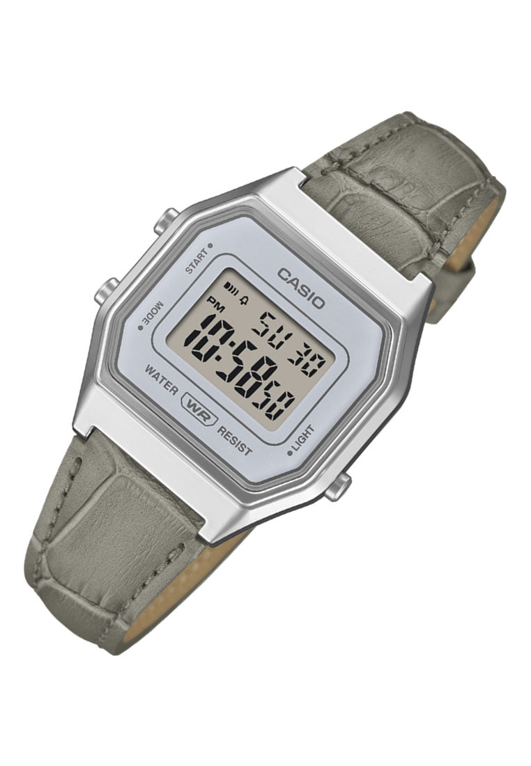 Casio LA680WEL-8A2DF Digital Leather Strap Watch for Women-Watch Portal Philippines