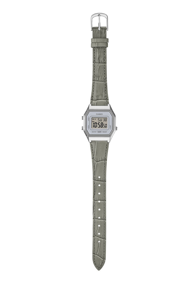 Casio LA680WEL-8A2DF Digital Leather Strap Watch for Women-Watch Portal Philippines