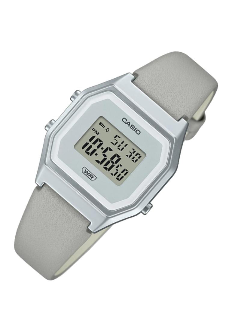 Casio LA680WEL-8DF Digital Leather Strap Watch For Women-Watch Portal Philippines