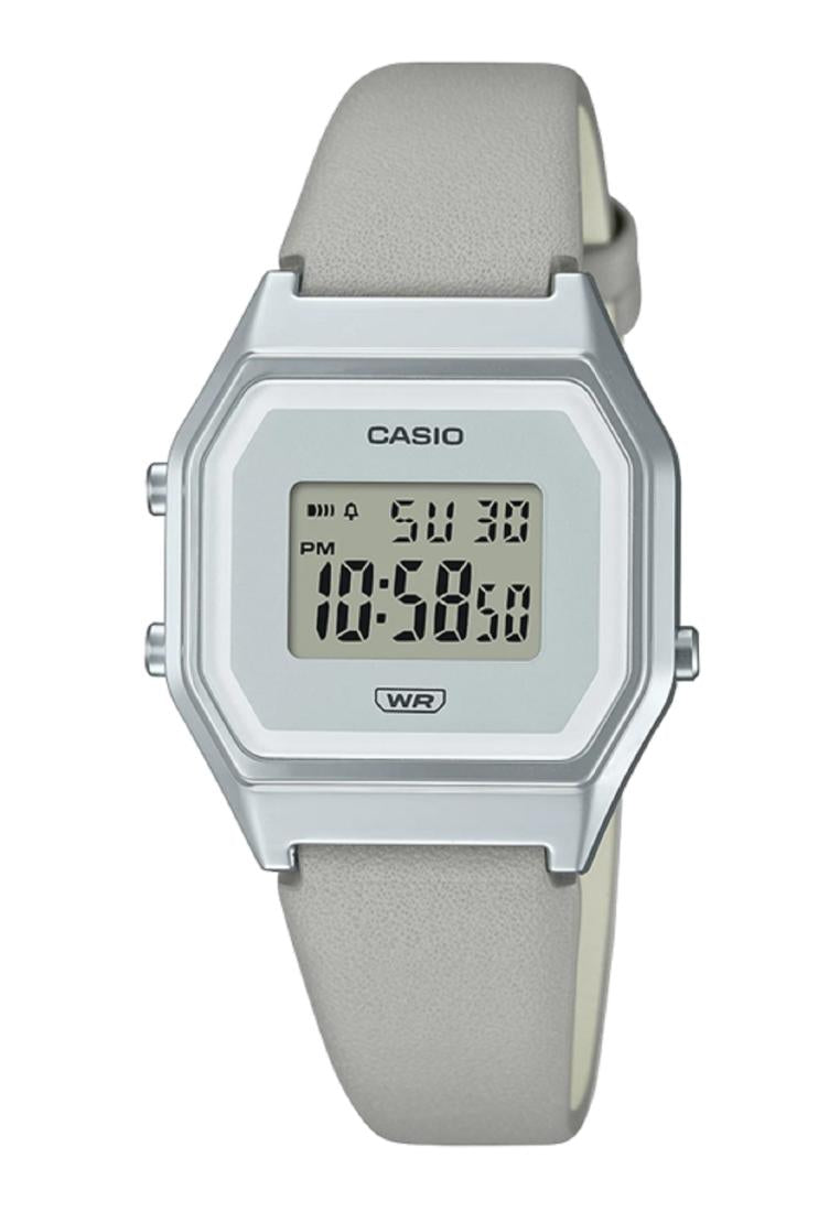 Casio LA680WEL-8DF Digital Leather Strap Watch For Women-Watch Portal Philippines