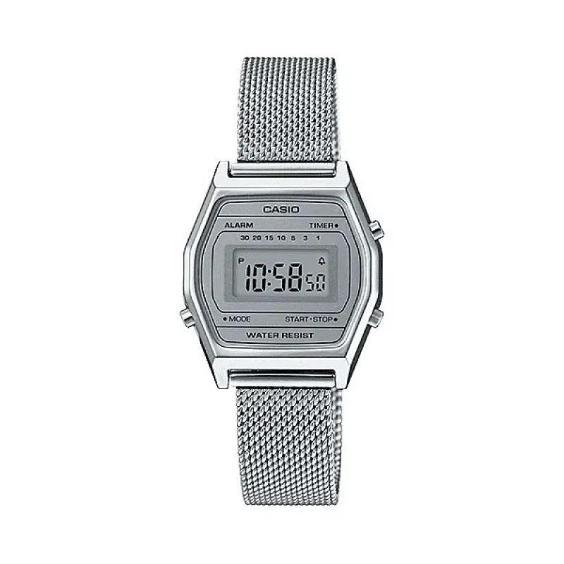 Casio LA690WEM-7DF Silver Watch for Women-Watch Portal Philippines