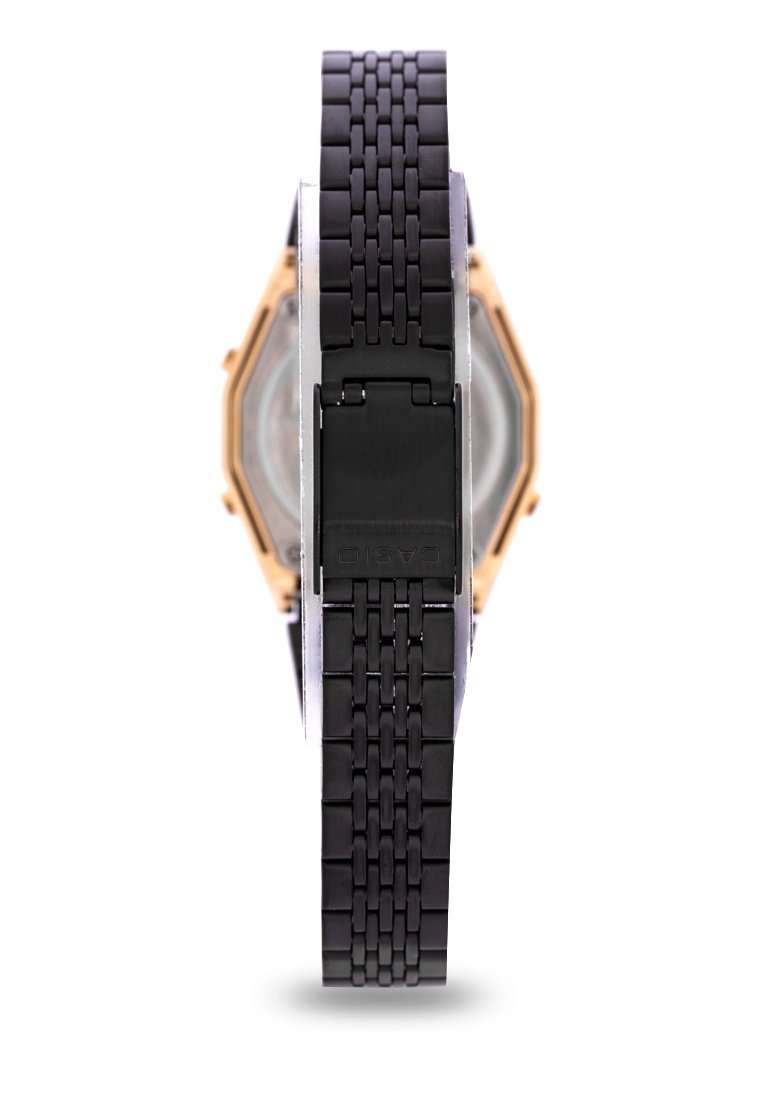 Casio LA690WGB-1DF Black Stainless Watch for Women-Watch Portal Philippines