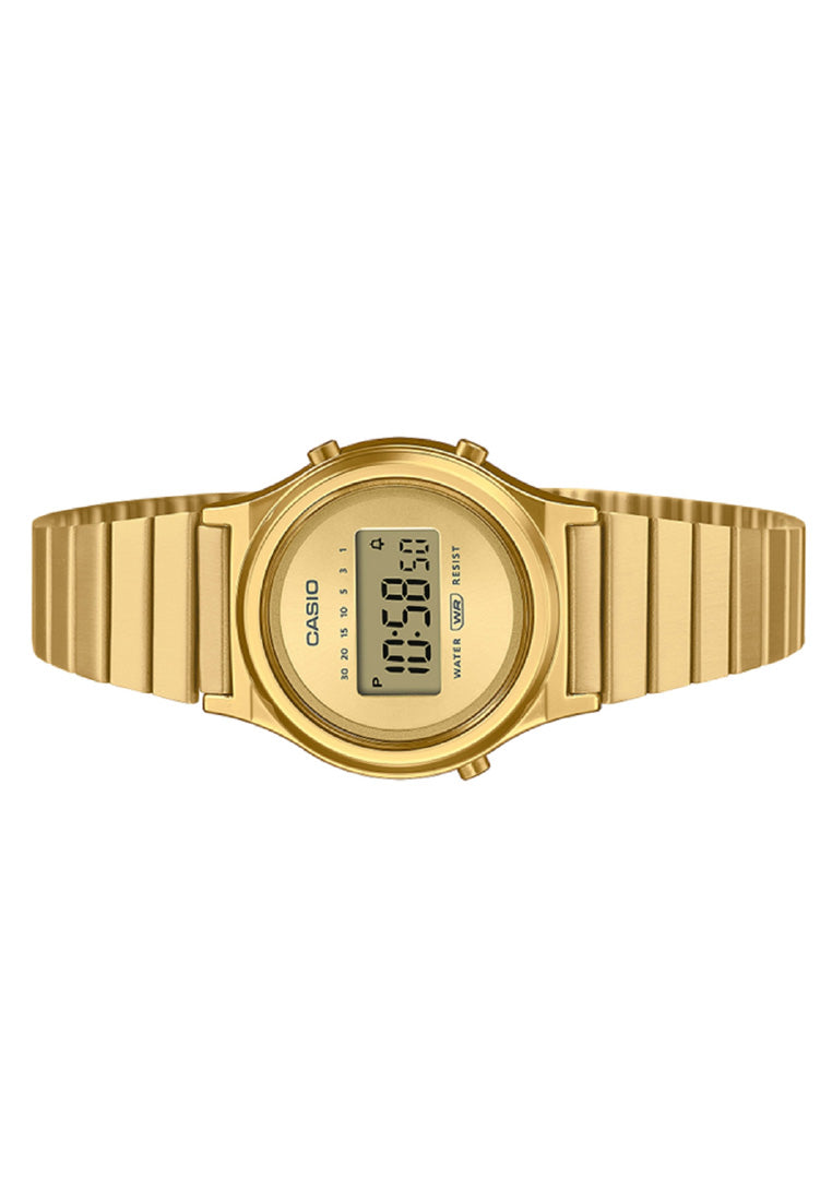 Casio LA700WEG-9A Digital Stainless Steel Strap Watch For Women-Watch Portal Philippines