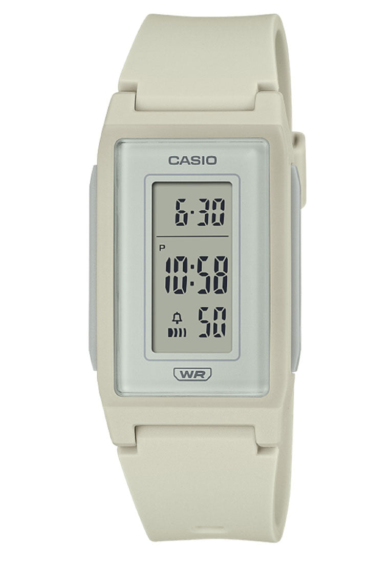 Casio LF-10WH-8DF Digital ResinBand Strap Watch For Women-Watch Portal Philippines