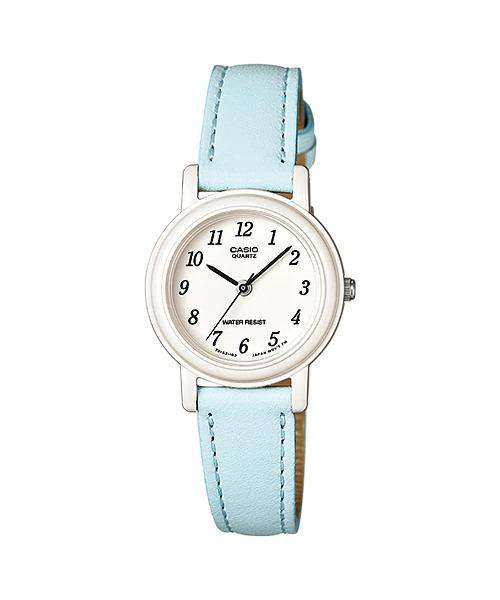 Casio LQ-139L-2B Blue Leather Strap Watch for Women-Watch Portal Philippines