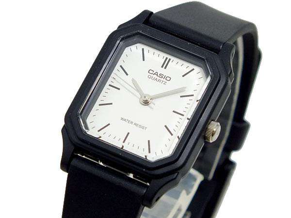 Casio LQ-142-7EDF Black Rubber Strap Watch for Women-Watch Portal Philippines