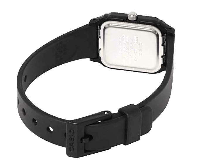 Casio LQ-142-7EDF Black Rubber Strap Watch for Women-Watch Portal Philippines