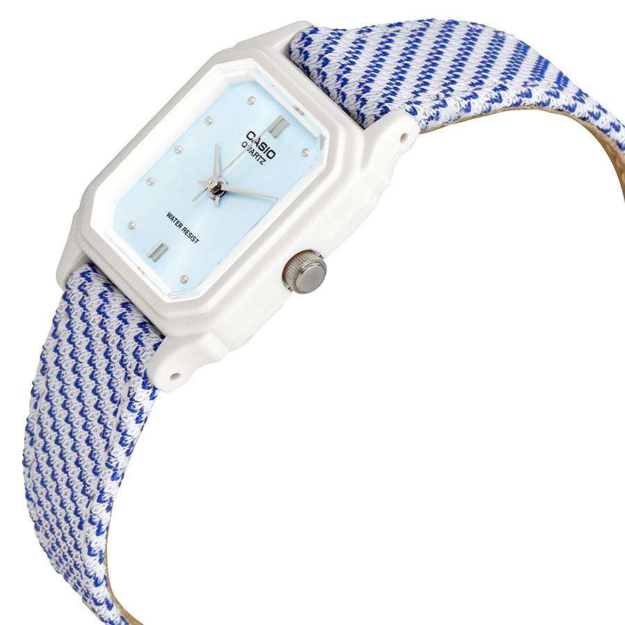 Casio LQ-142LB-2A2DF Blue Leather Strap Watch for Women-Watch Portal Philippines