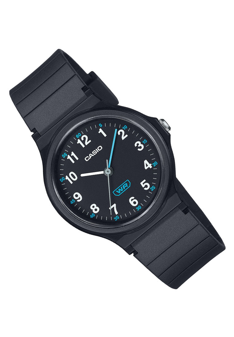 Casio LQ-24B-1B Analog Rubber Strap Watch for Women-Watch Portal Philippines
