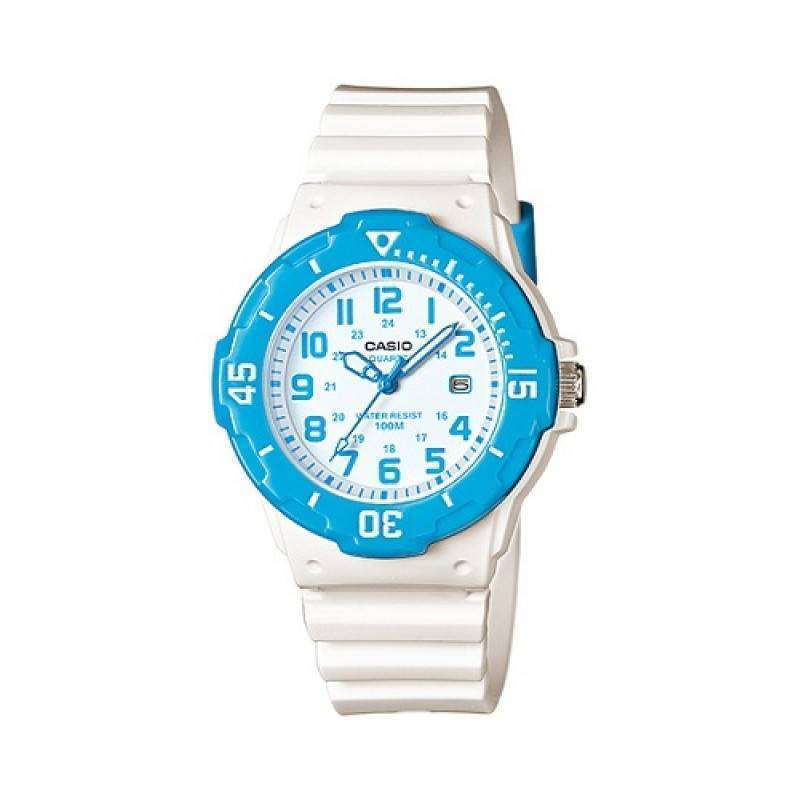 Casio LRW-200H-2B White Resin Strap Watch for Women-Watch Portal Philippines