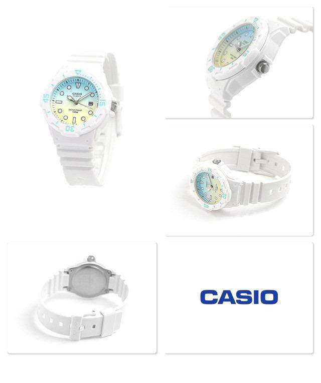 Casio LRW-200H-2E2VDF White Resin Strap Watch for Women-Watch Portal Philippines