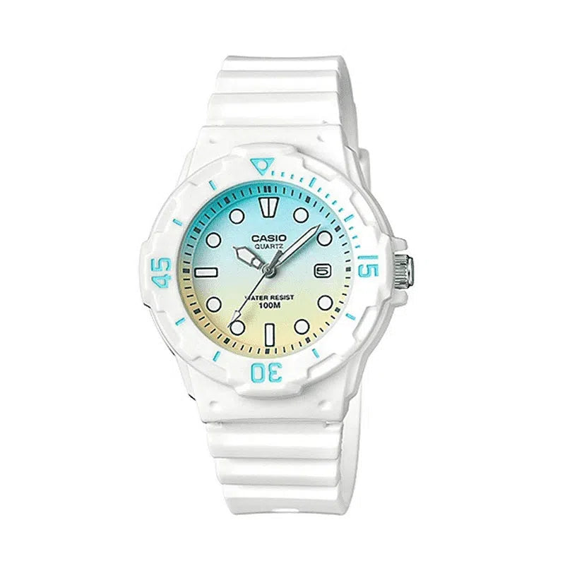 Casio LRW-200H-2E2VDF White Resin Strap Watch for Women-Watch Portal Philippines