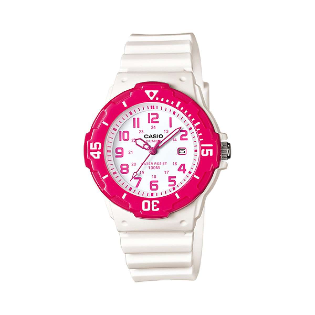 Casio LRW-200H-4B White Resin Strap Watch For Women-Watch Portal Philippines