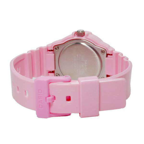 Casio LRW 200H 4B2 Pink Resin Strap Watch For Women Watch