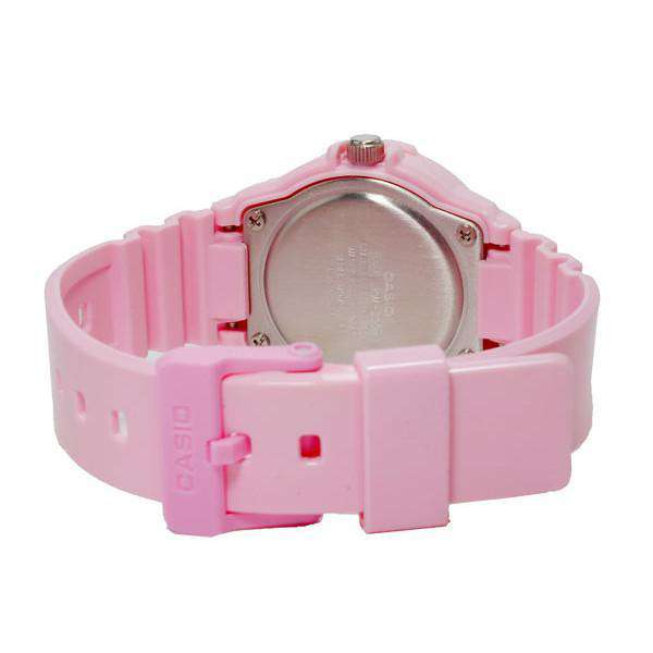 Casio LRW-200H-4B2 Pink Resin Strap Watch For Women-Watch Portal Philippines