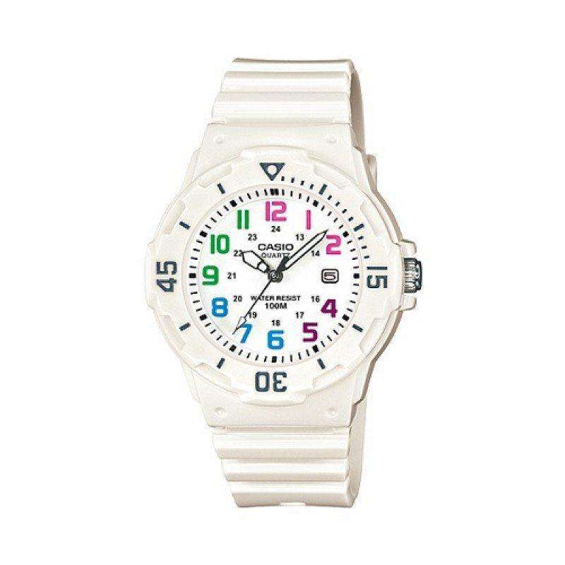 Casio LRW-200H-7B White Resin Strap Watch for Women-Watch Portal Philippines