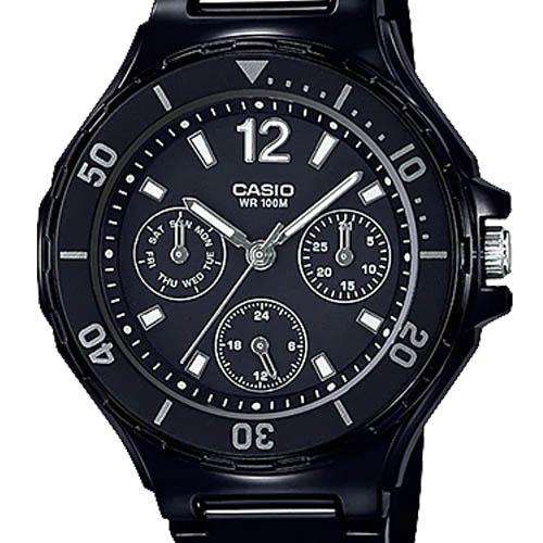 Casio LRW-250H-1A1 Black Resin Strap Watch for Women-Watch Portal Philippines