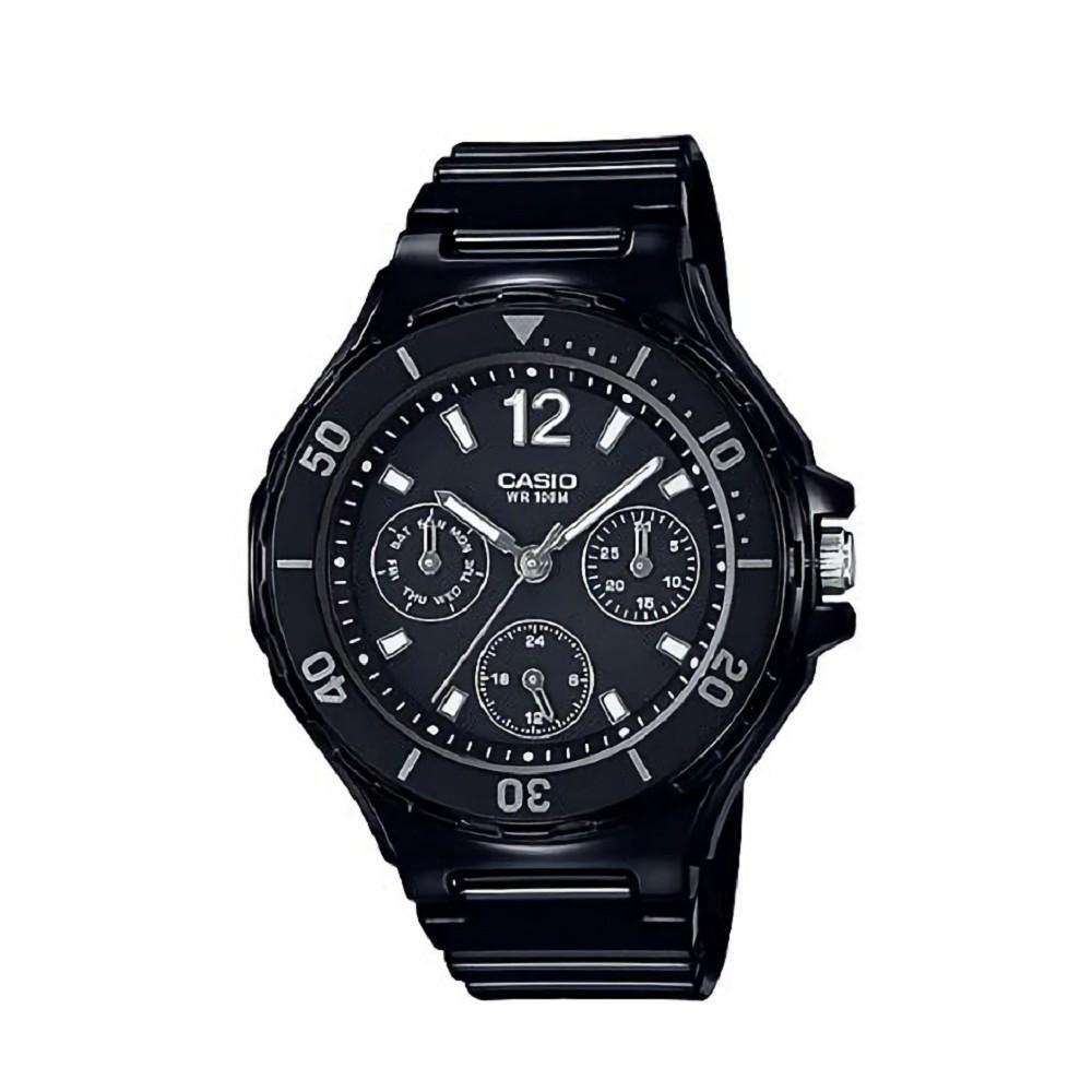 Casio LRW-250H-1A1 Black Resin Strap Watch for Women-Watch Portal Philippines