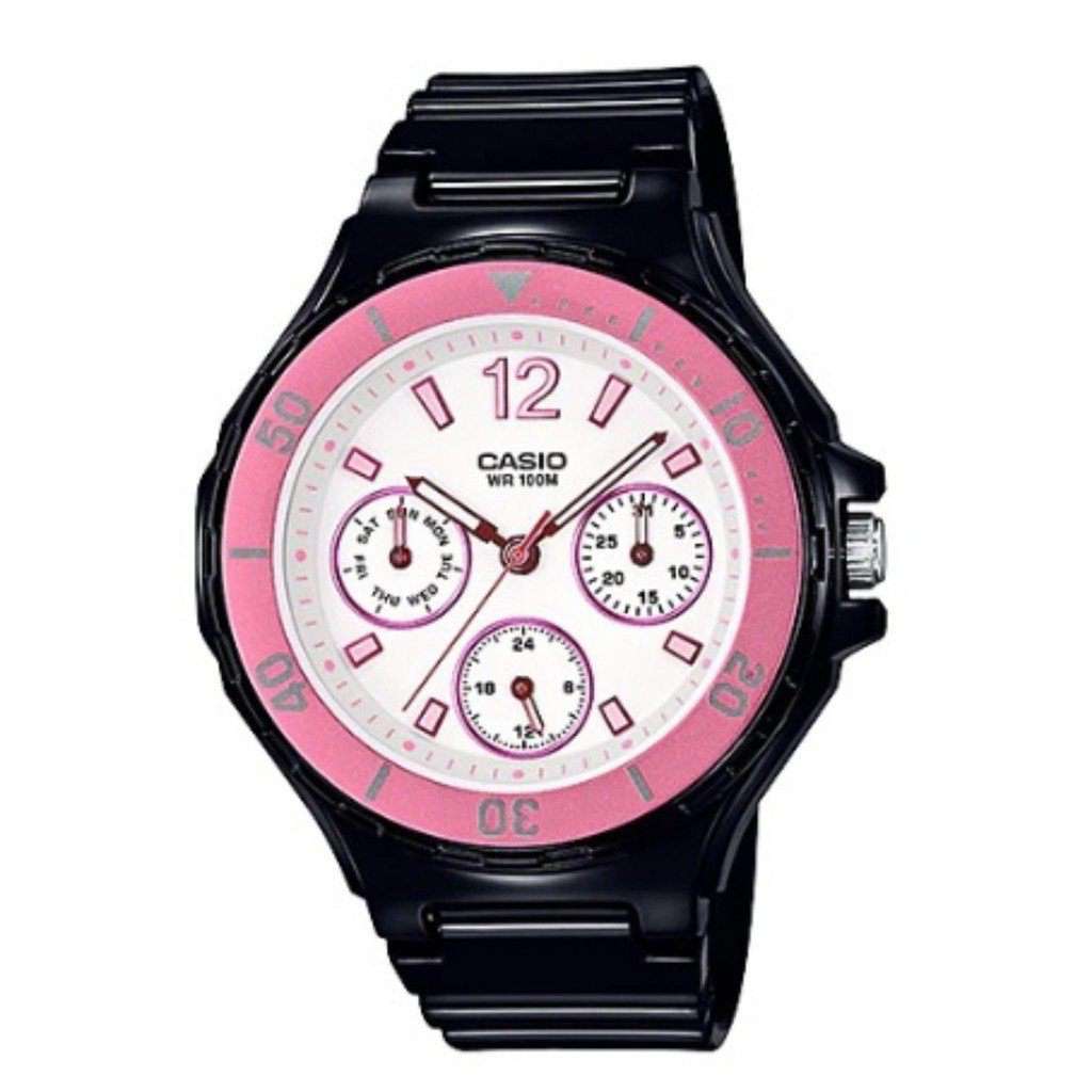 Casio LRW-250H-1A3 Black Resin Strap Watch for Women-Watch Portal Philippines