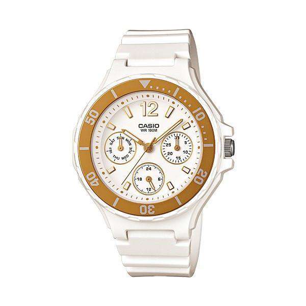 Casio LRW-250H-9A1 White Resin Strap Watch for Women-Watch Portal Philippines