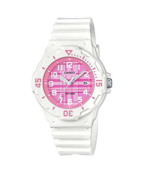 Casio LRW200H-4C White Resin Watch for Women-Watch Portal Philippines