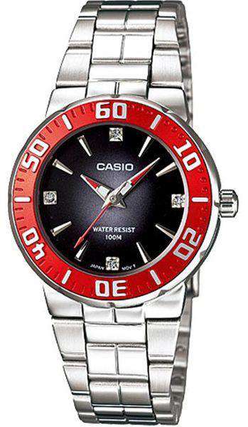 Casio LTD-2000D-1A2VDF Silver Stainless Steel Strap Watch for Women-Watch Portal Philippines