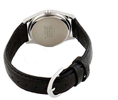 Casio LTP-1094E-7ARDF Black Leather Strap Watch for Women-Watch Portal Philippines