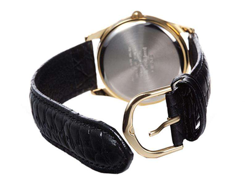 Casio LTP-1094Q-1ARDF Black Leather Strap Watch for Women-Watch Portal Philippines