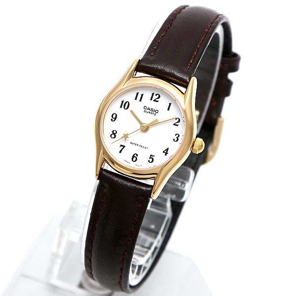 Casio LTP-1094Q-7B4RDF Brown Leather Watch for Women-Watch Portal Philippines