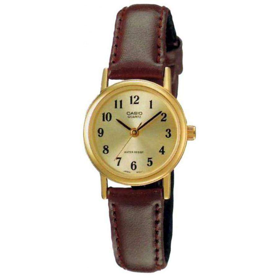 Casio LTP-1095Q-9B1D Brown Leather Strap Watch for Women-Watch Portal Philippines