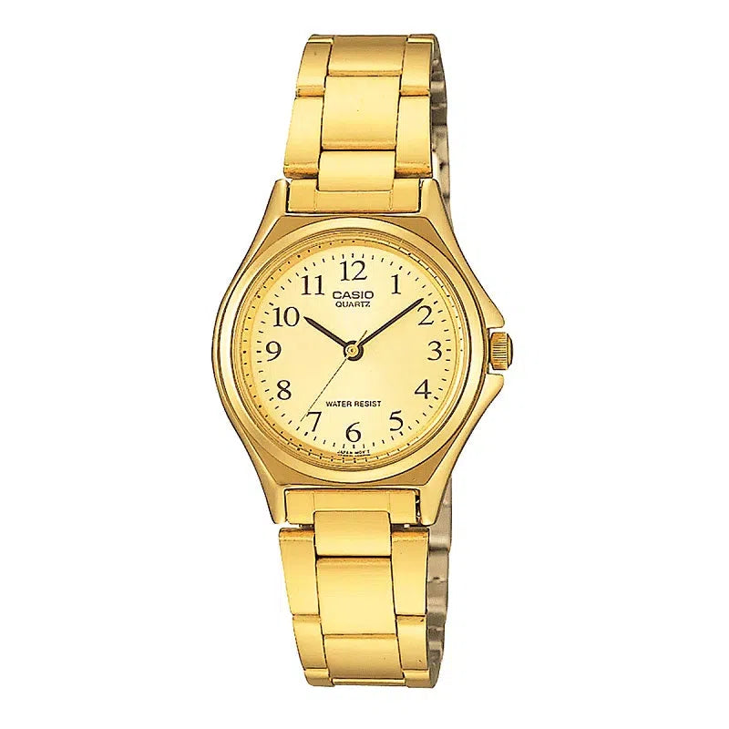 Casio LTP-1130N-9B Gold Plated Watch for Women-Watch Portal Philippines