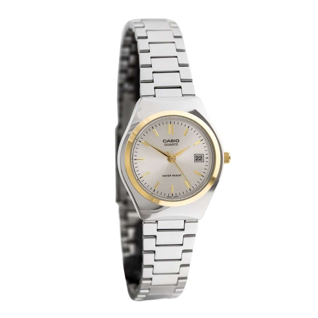 Casio LTP-1170G-7A Silver Stainless Steel Strap Watch for Women-Watch Portal Philippines