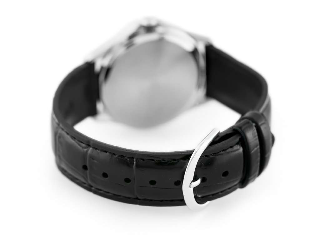 Casio LTP-1183E-7ADF Black Leather Strap Watch for Women-Watch Portal Philippines
