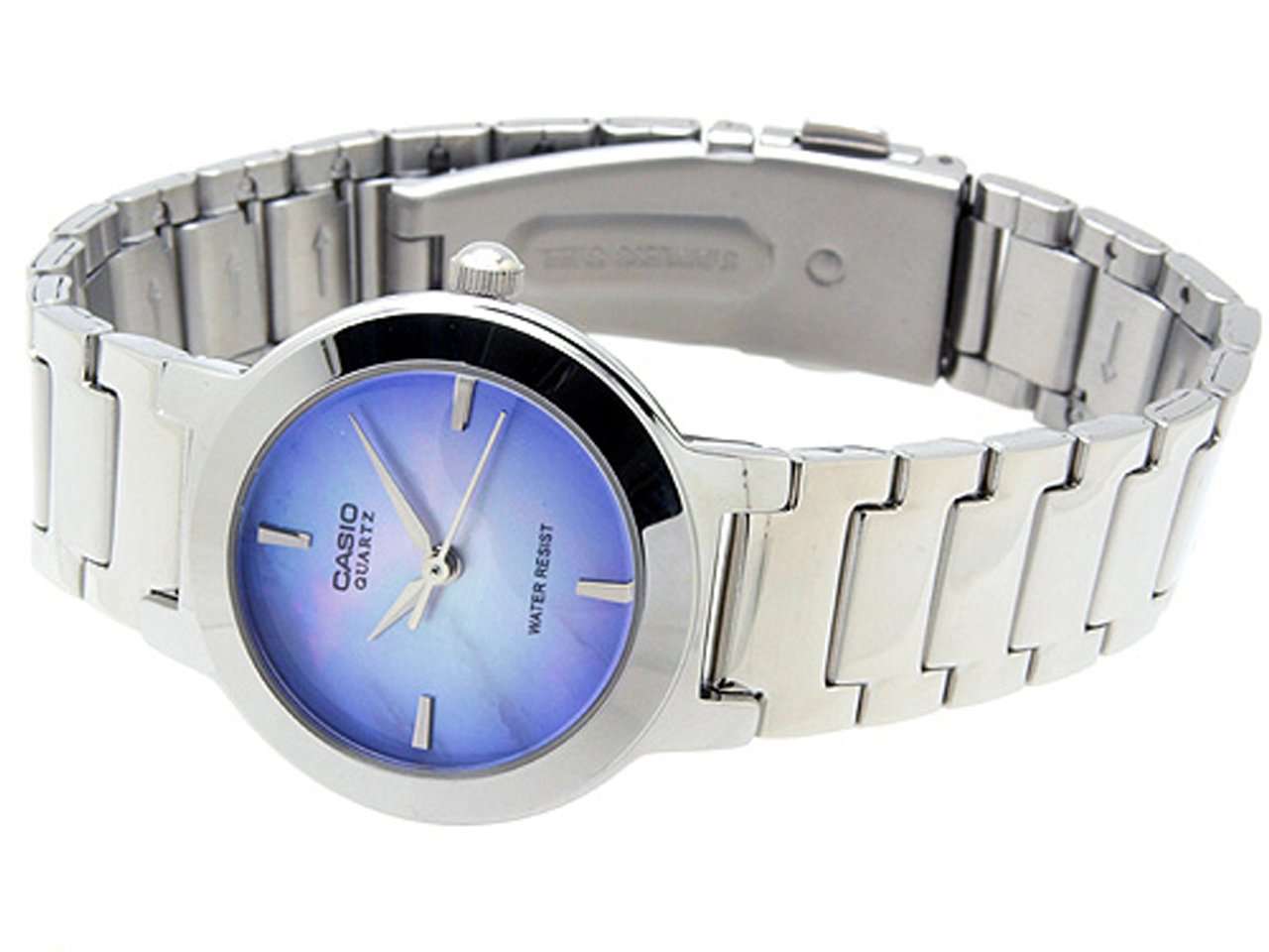 Casio LTP-1191A-2CDF Silver Stainless Steel Strap Watch for Women-Watch Portal Philippines