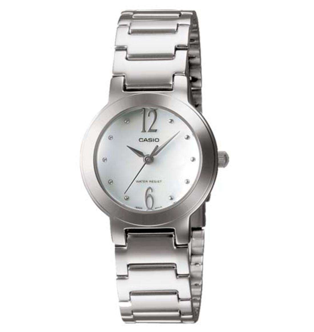 Casio LTP-1191A-7ADF Silver Stainless Steel Strap Watch for Women-Watch Portal Philippines