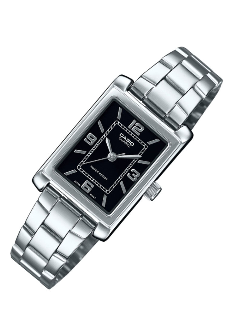Casio LTP-1234DD-1A Analog Stainless Steel Strap Watch for Women-Watch Portal Philippines