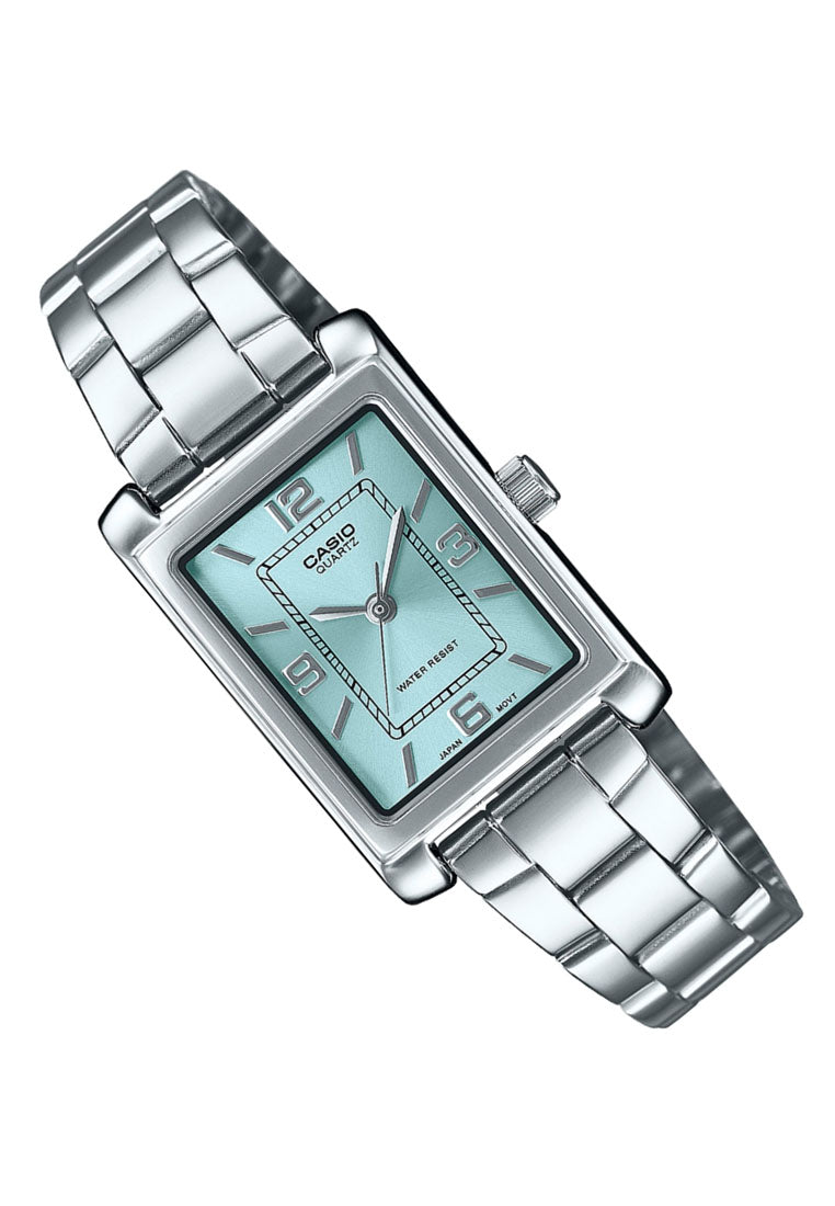 Casio LTP-1234DD-2A Analog Stainless Steel Strap Watch for Women-Watch Portal Philippines