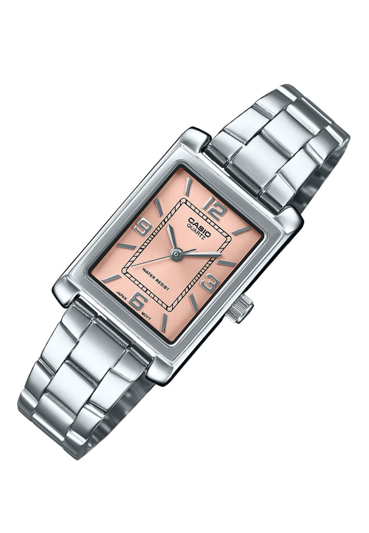 Casio LTP-1234DD-4A Analog Stainless Steel Strap Watch for Women-Watch Portal Philippines