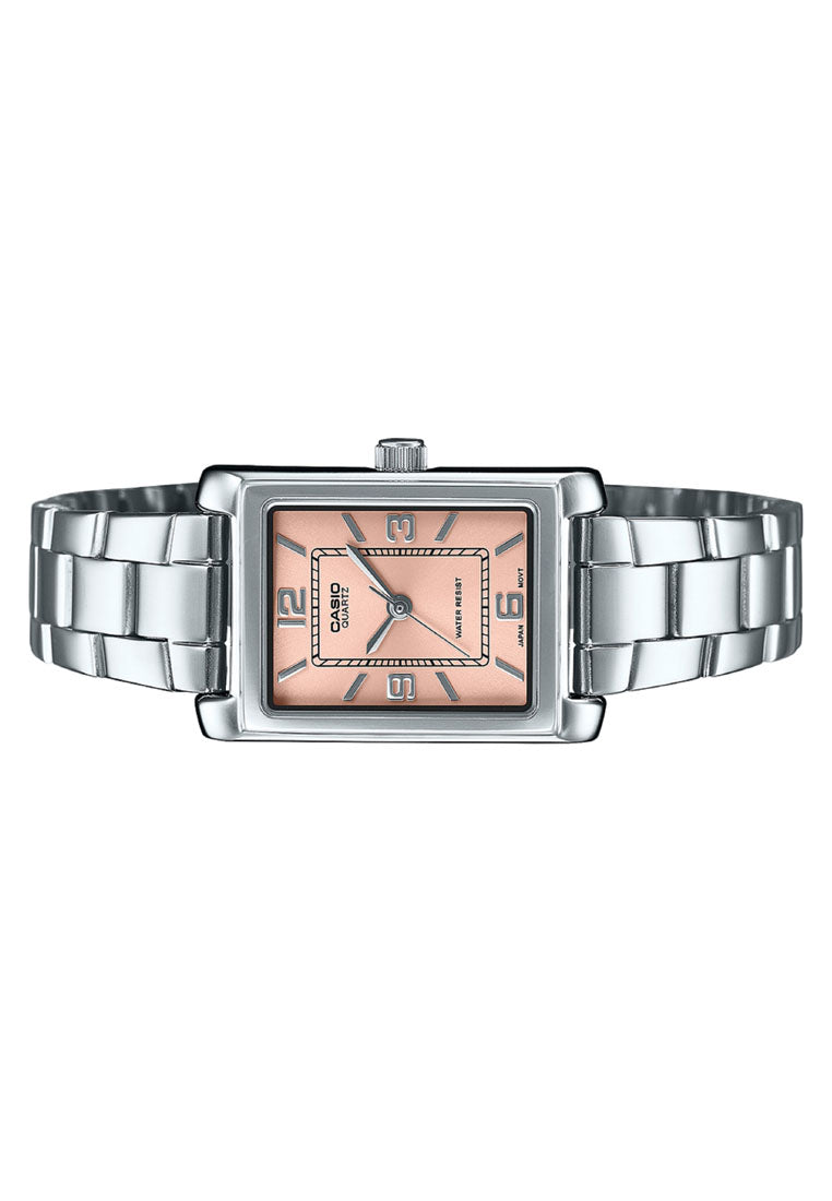 Casio LTP-1234DD-4A Analog Stainless Steel Strap Watch for Women-Watch Portal Philippines