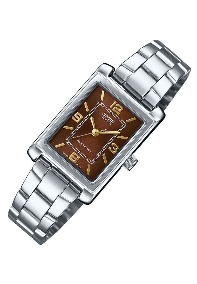 Casio LTP-1234DD-5A Analog Stainless Steel Strap Watch for Women-Watch Portal Philippines