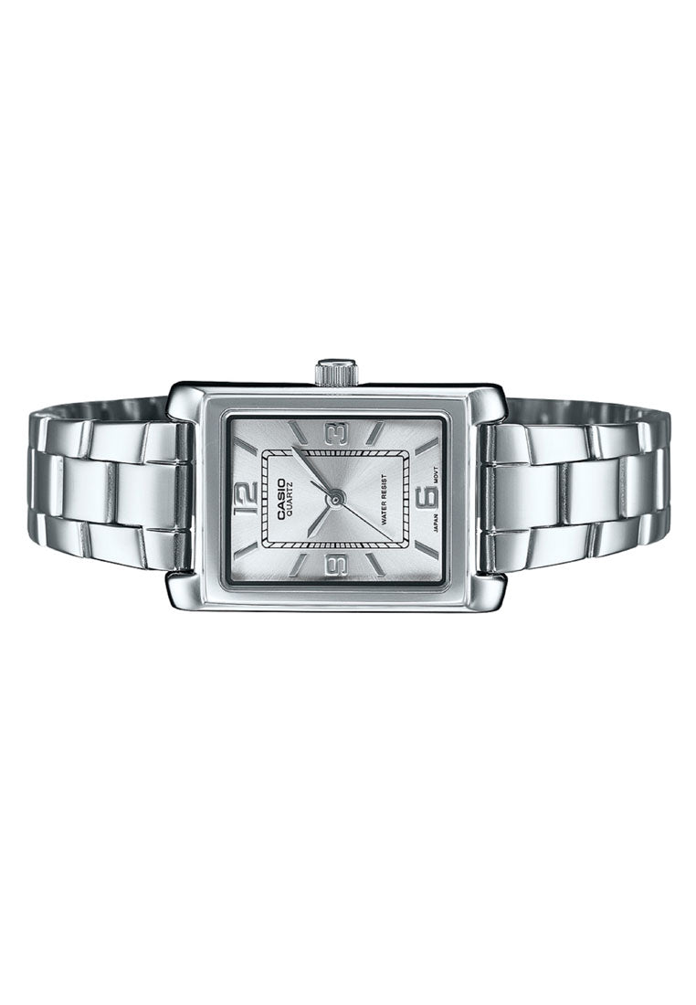 Casio LTP-1234DD-7A Analog Stainless Steel Strap Watch for Women-Watch Portal Philippines