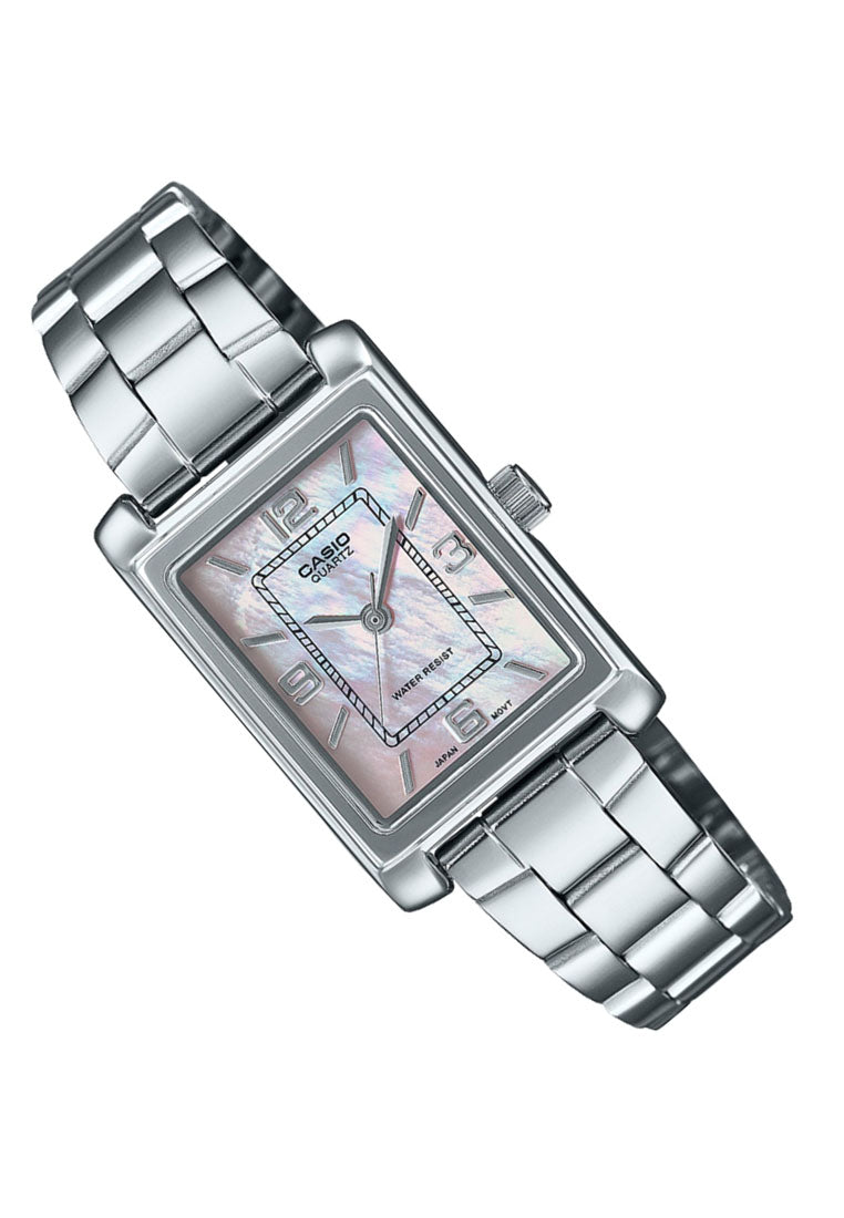 Casio LTP-1234DS-4A Analog Stainless Steel Watch for Women-Watch Portal Philippines